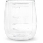 Set de vasos de vidrio "Barista" (TE68)